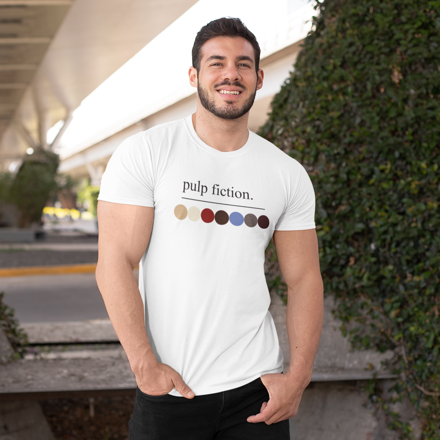 Pulp Fiction Colors - T shirt