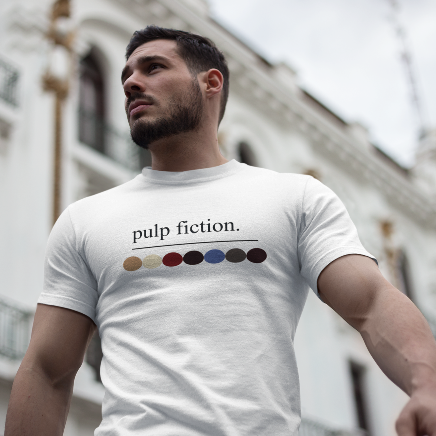 Pulp Fiction Colors - T shirt