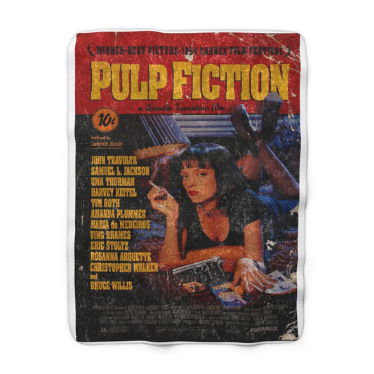 Mia Wallace – Pulp Fiction Sherpa Fleece Blanket