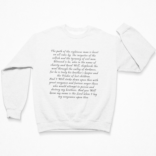 Ezekiel 25:17 Pulp Fiction - Sweatshirt