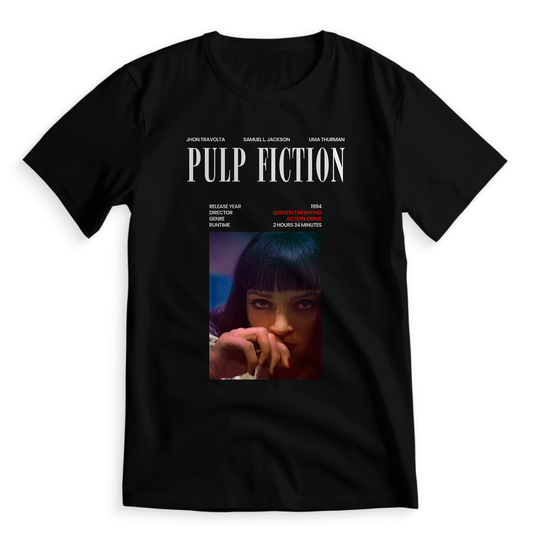 Pulp Fiction Mia Cover Vibe - T-Shirt