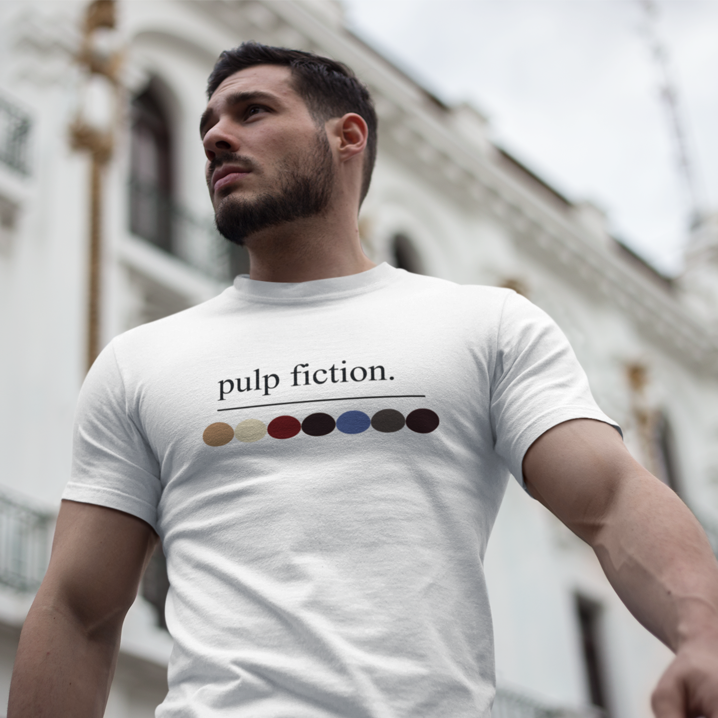 Pulp Fiction Colors Tarantino- T shirt