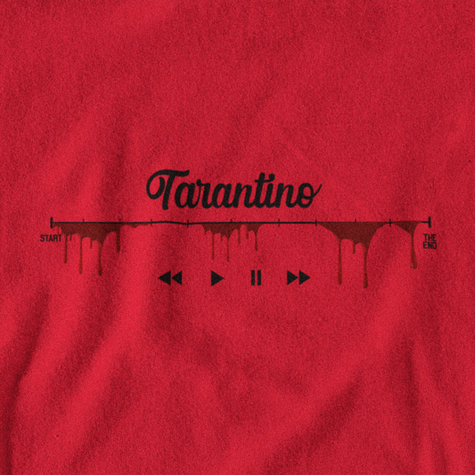 Tarantino, bloody play bar -  T-Shirt