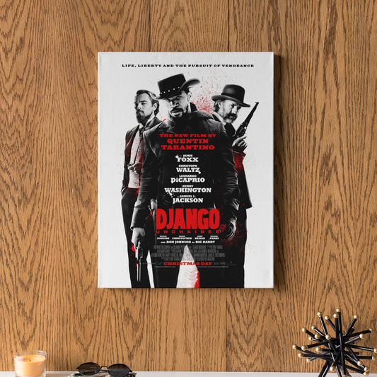 Django Unchained Movie poster - Canva